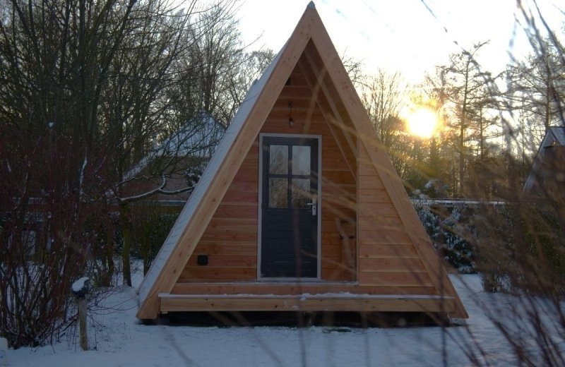 Trekkershut aan pieterpad